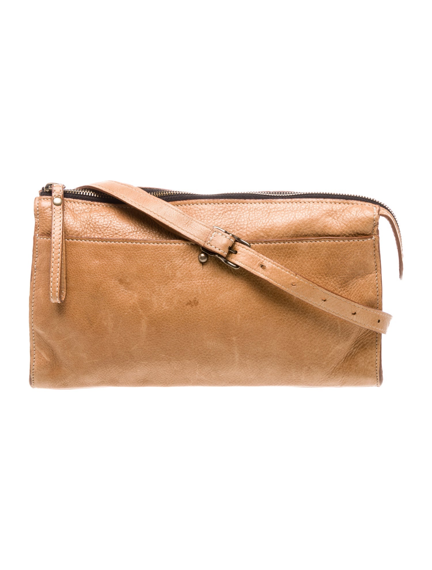 Parker Thatch Leather Crossbody Bag