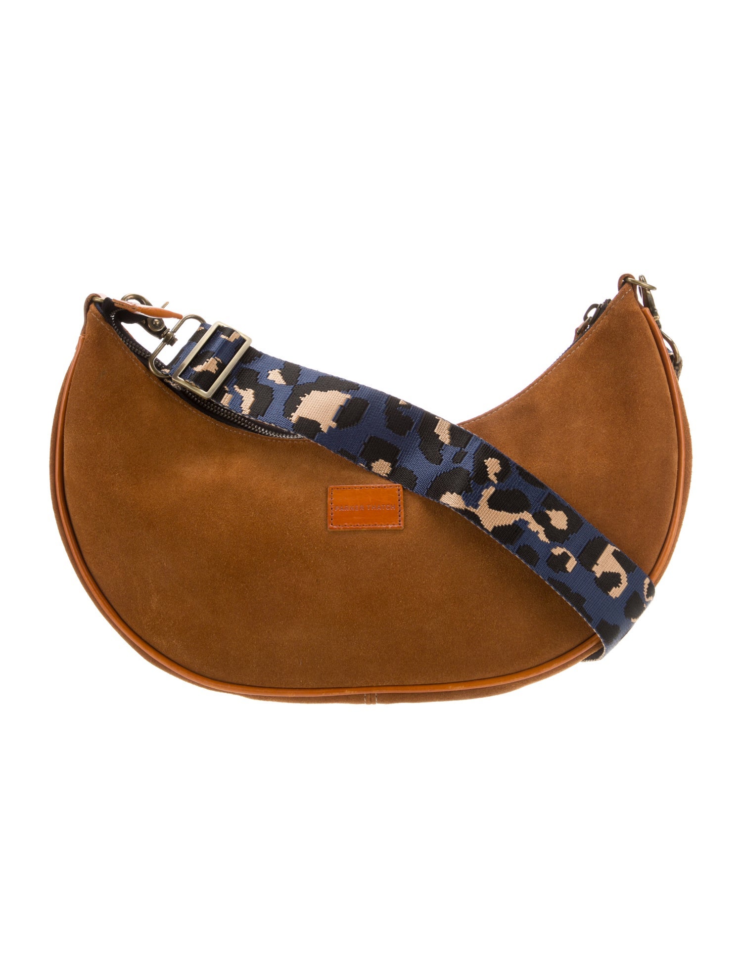 Parker Thatch Suede Crossbody Bag