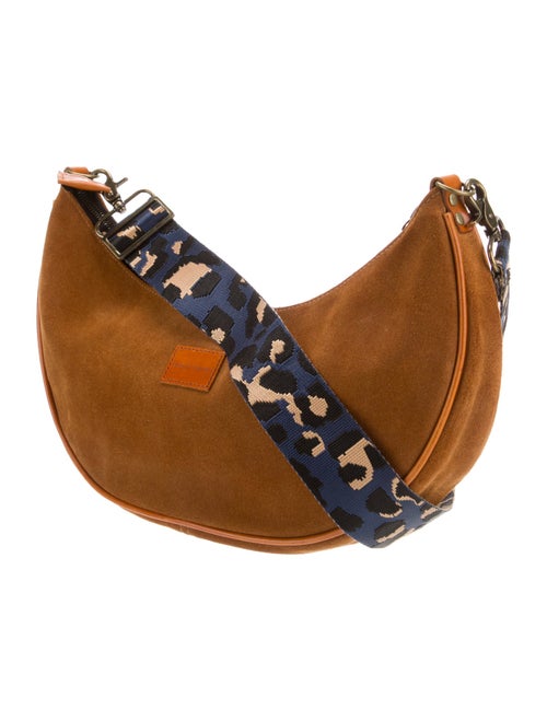 Parker Thatch Suede Crossbody Bag