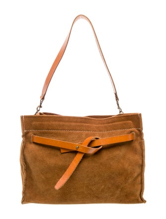 Parker Thatch Suede Shoulder Bag