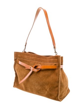 Parker Thatch Suede Shoulder Bag