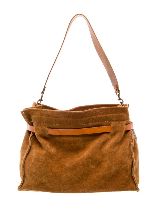 Parker Thatch Suede Shoulder Bag