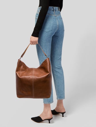 Parker Thatch Leather Hobo