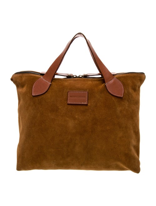Parker Thatch Suede Top Handle Bag