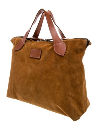 Parker Thatch Suede Top Handle Bag