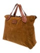 Parker Thatch Suede Top Handle Bag