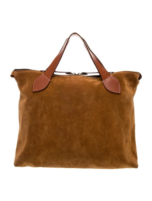 Parker Thatch Suede Top Handle Bag