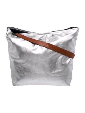 Parker Thatch Leather Shoulder Bag