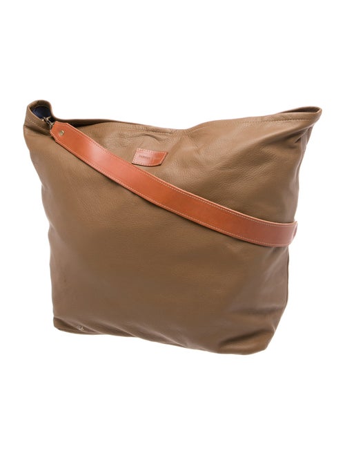 Parker Thatch Leather Shoulder Bag