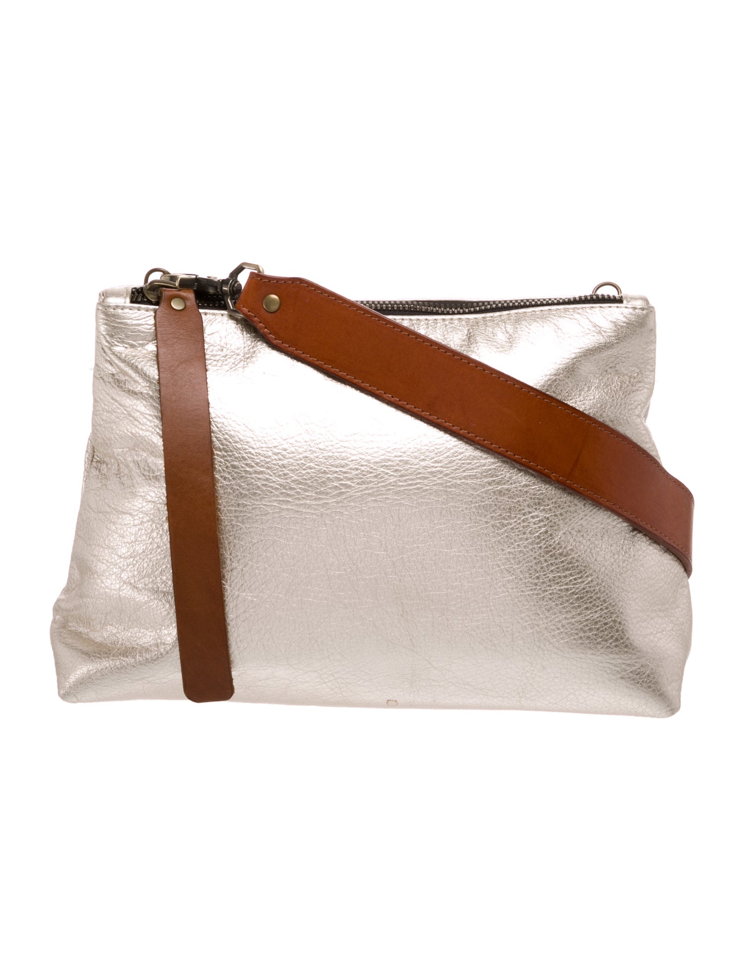 Parker Thatch Leather Shoulder Bag