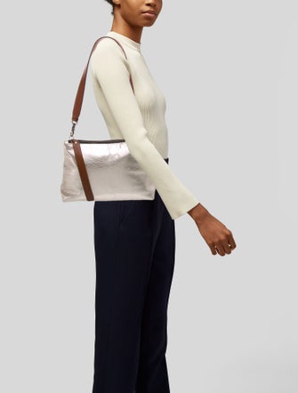 Parker Thatch Leather Shoulder Bag