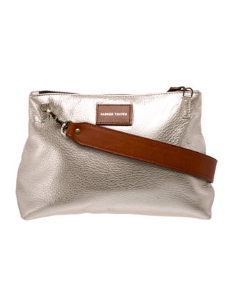 Parker Thatch Leather Shoulder Bag