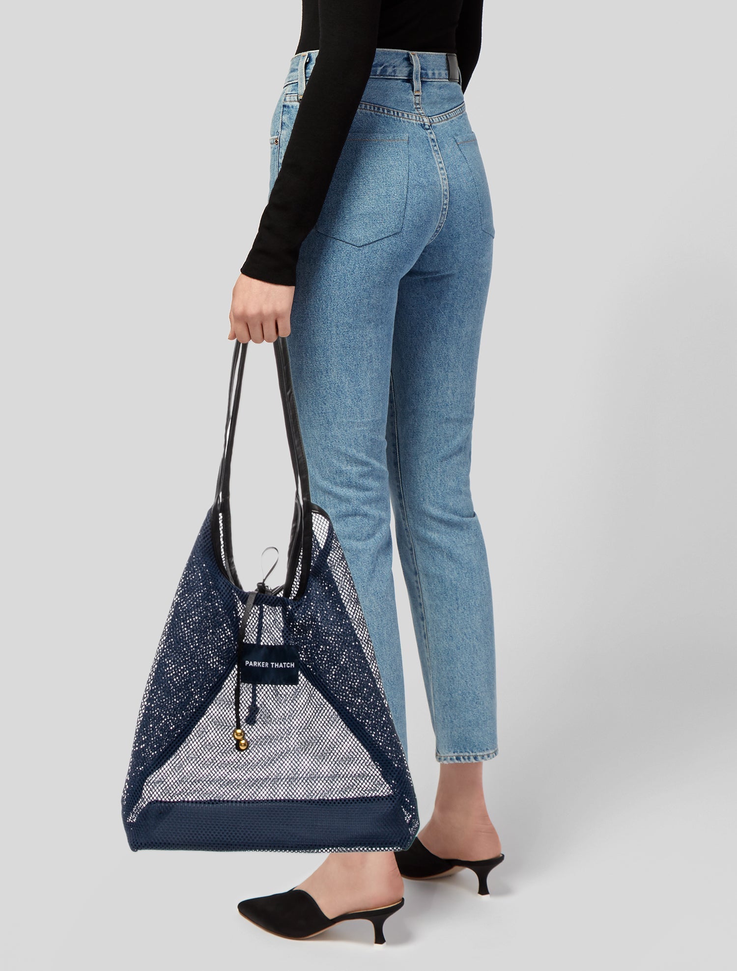 Parker Thatch Mesh Tote