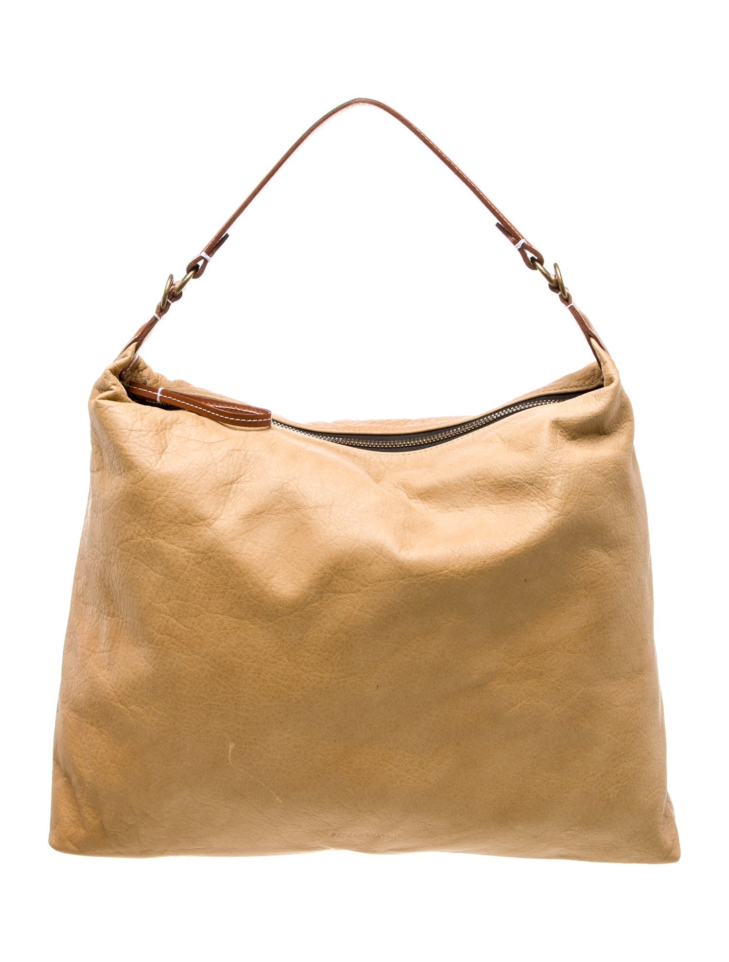 Parker Thatch Leather Shoulder Bag