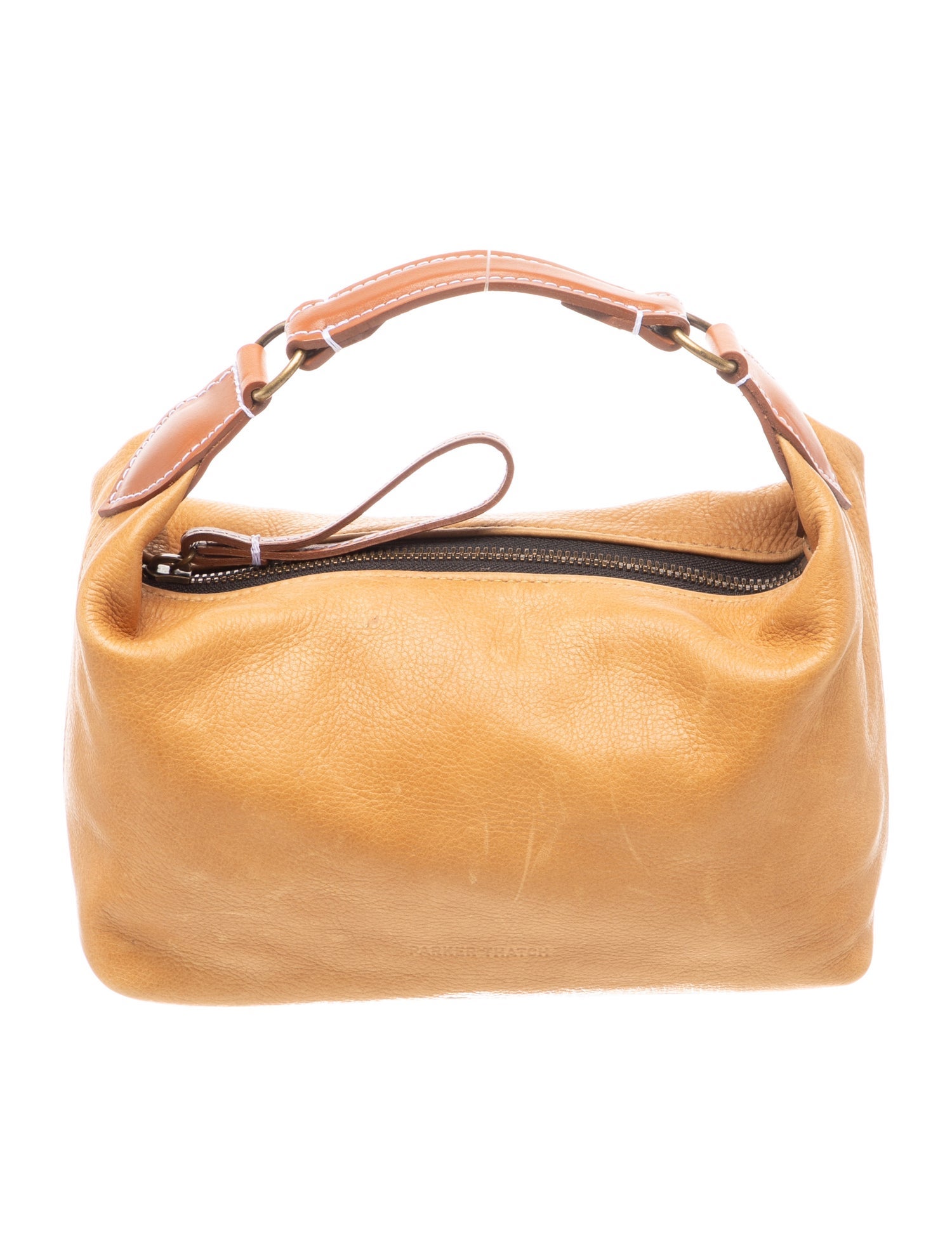 Parker Thatch Leather Top Handle Bag