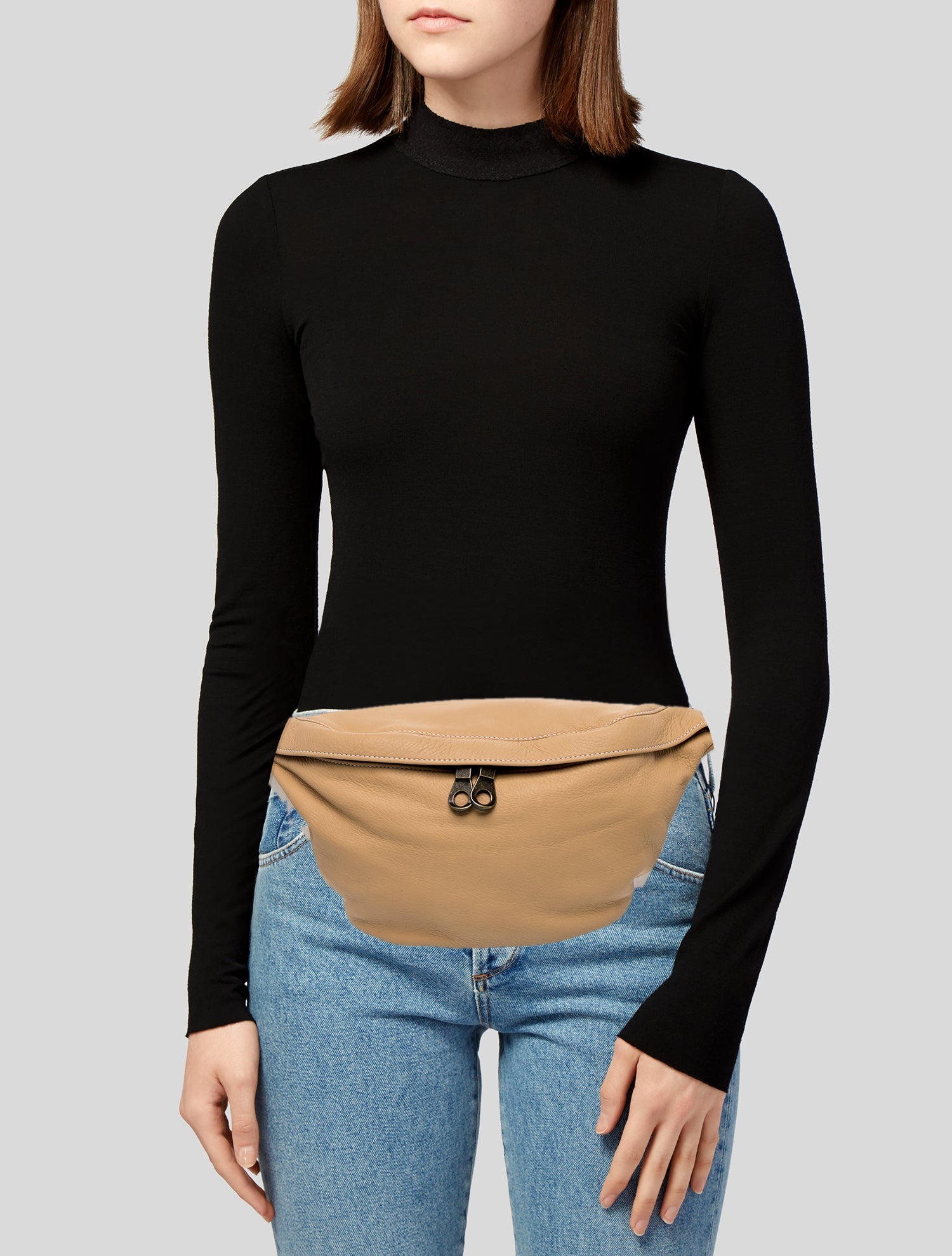 Polène Number Six Belt Bag - Neutrals Waist Bags, Handbags