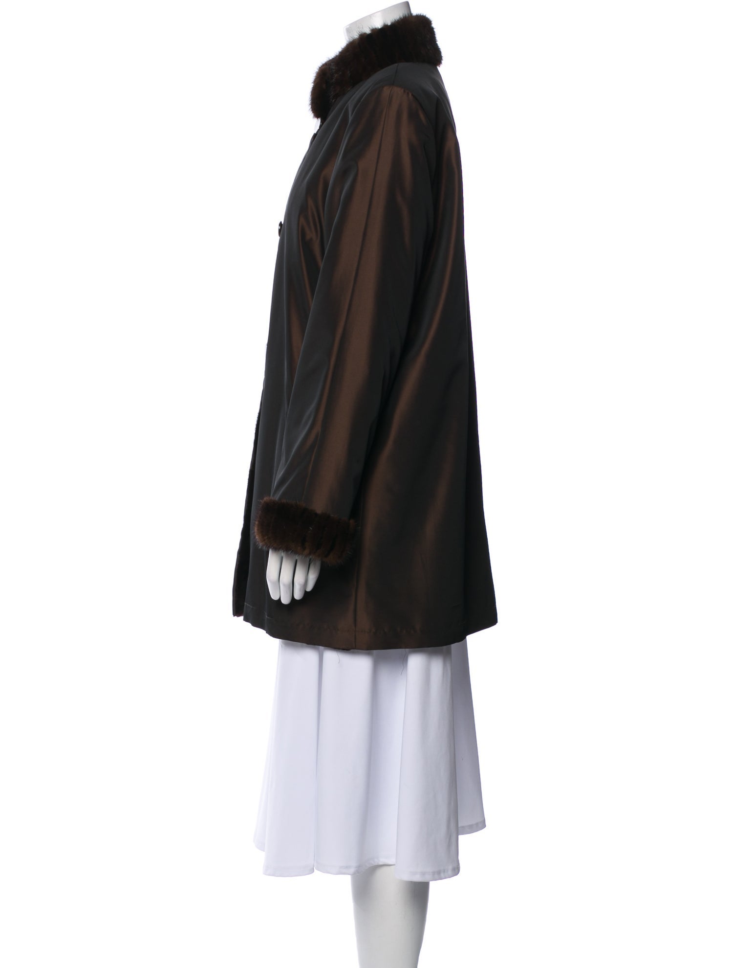 Peter Mark Vintage 1990's Fur Coat