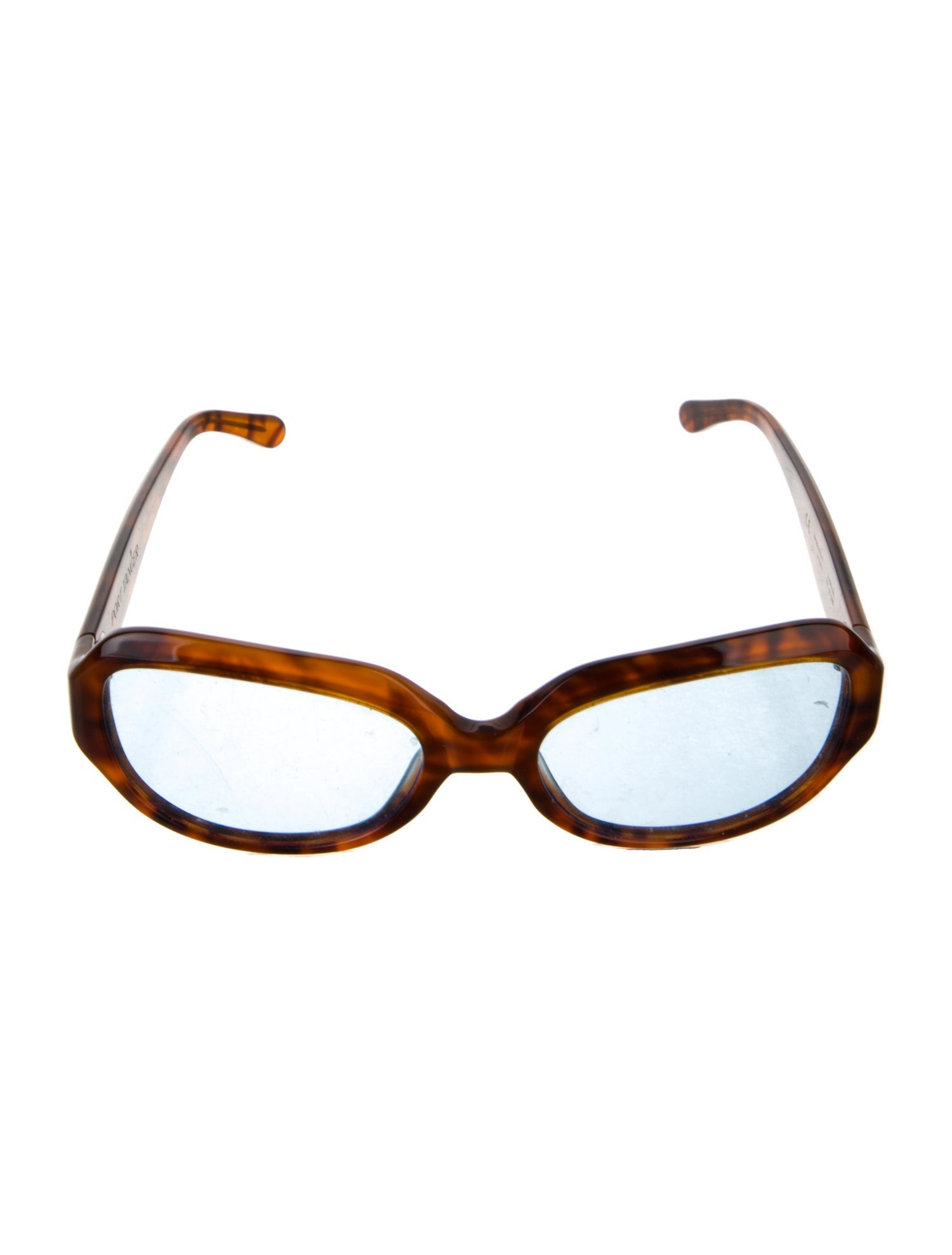Port Tanger Round Mirrored Sunglasses