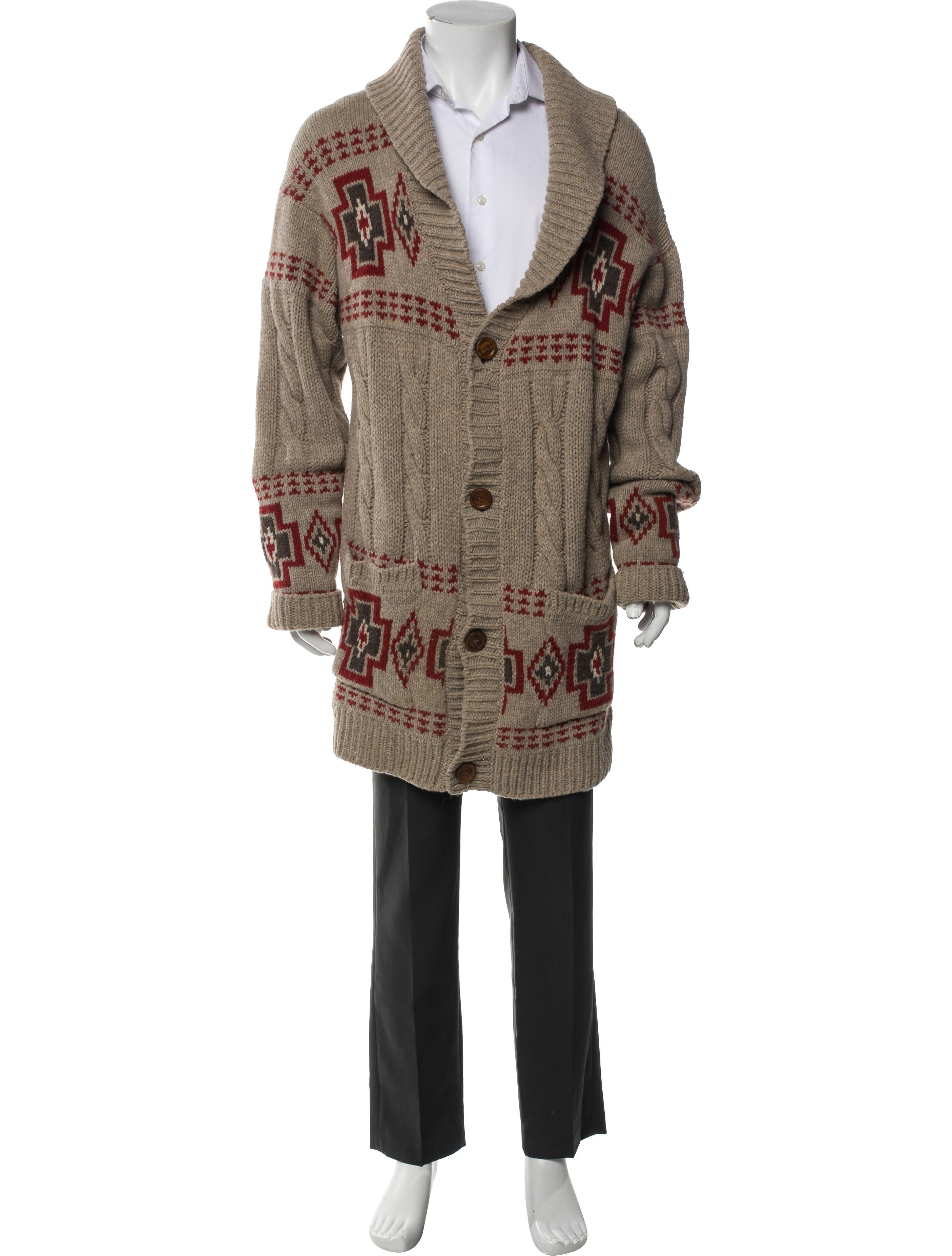 The Portland Collection by Pendleton Virgin Wool Houndstooth Print Overcoat