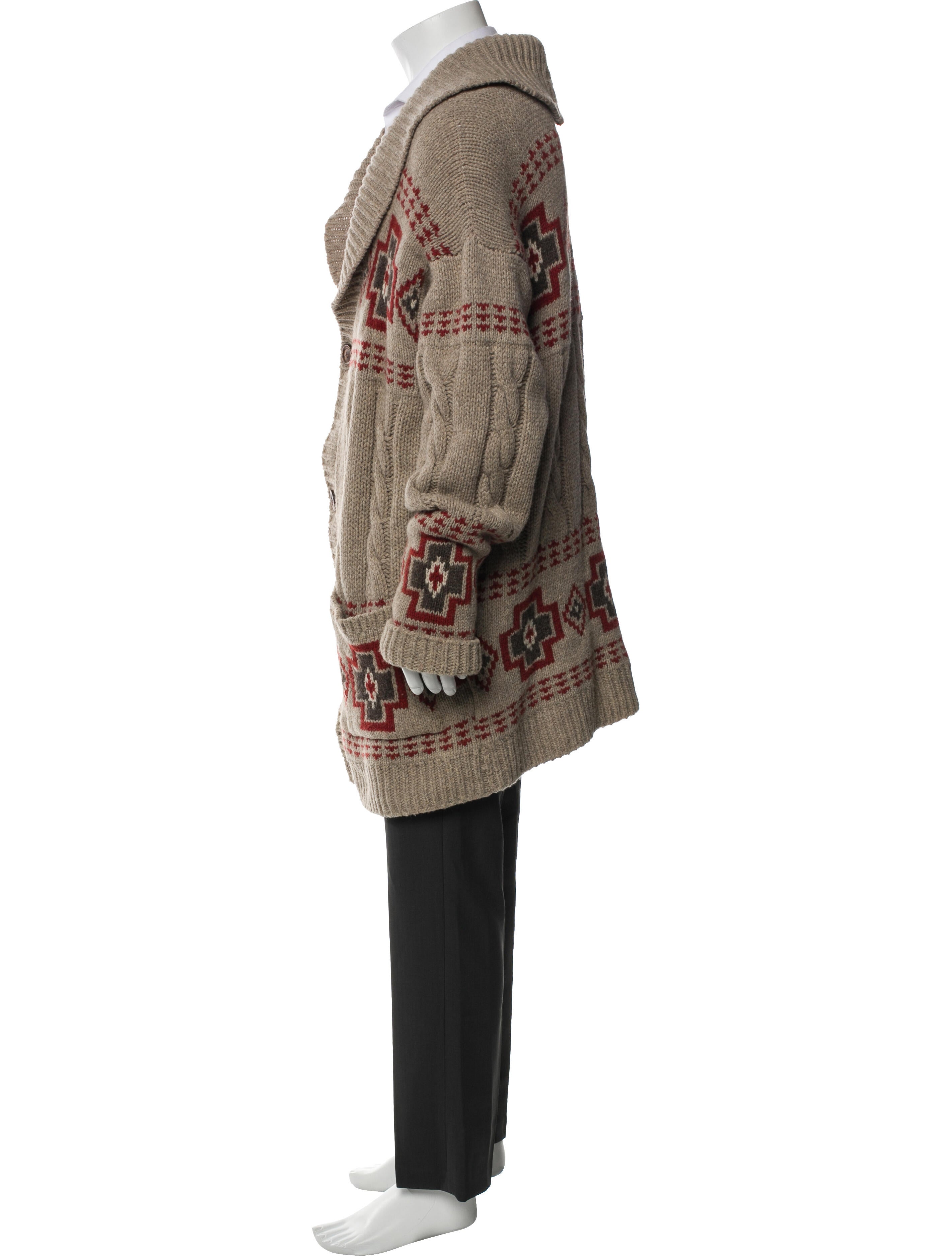 The Portland Collection by Pendleton Virgin Wool Houndstooth Print Overcoat