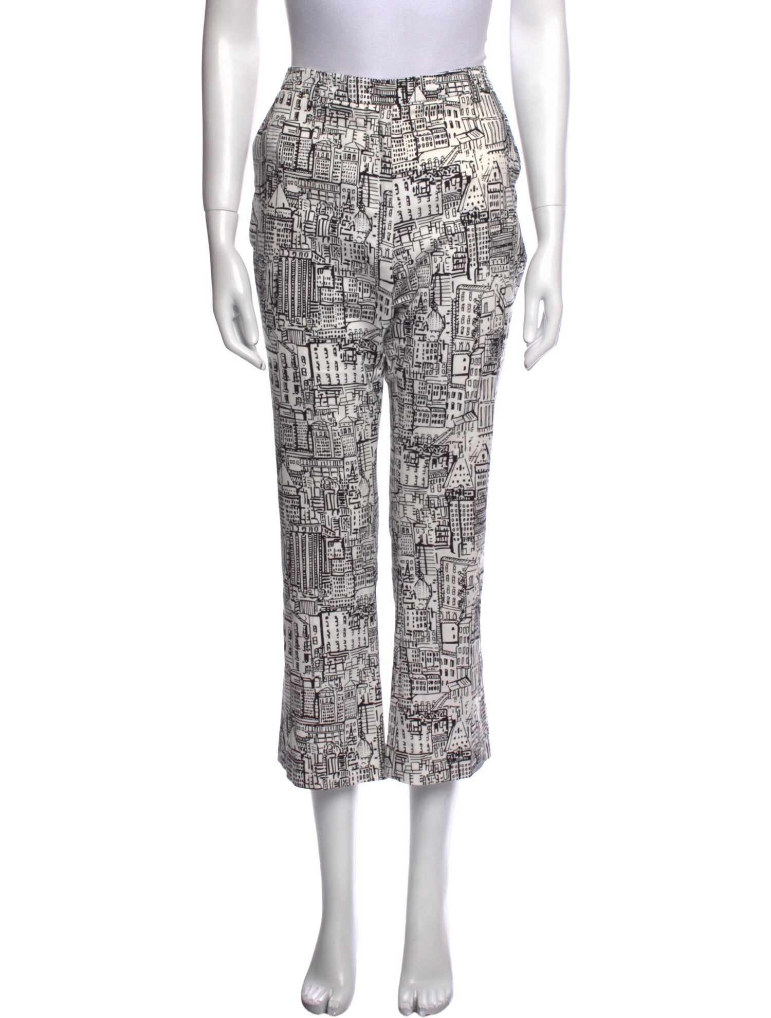 PT Torino Printed Straight Leg Pants