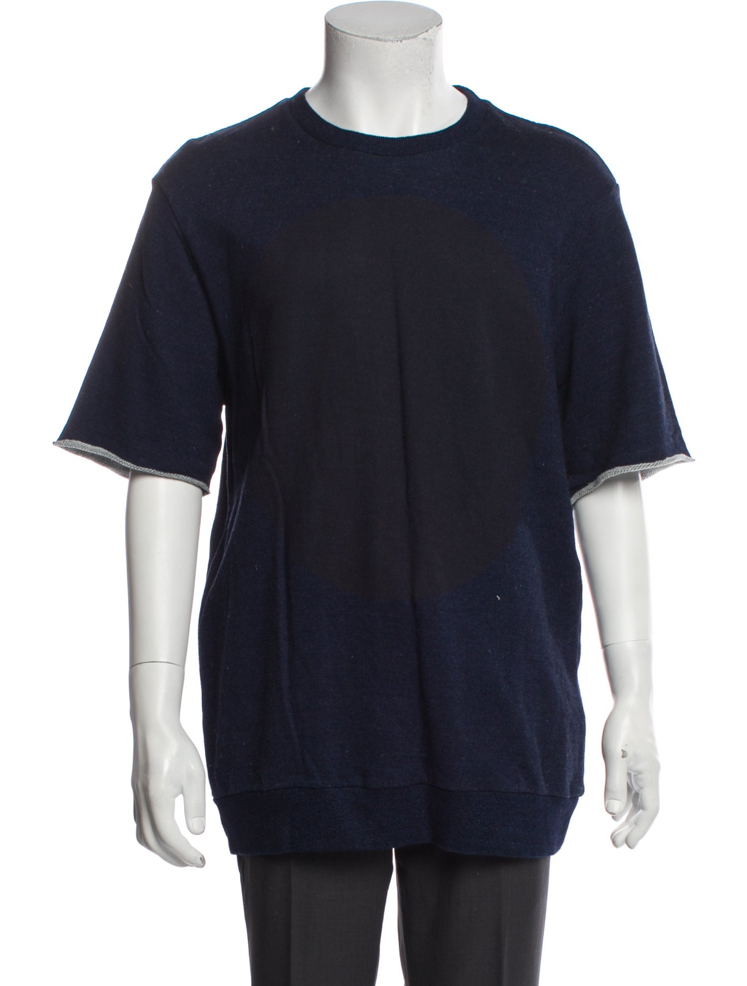 Pure Blue Japan Crew Neck Short Sleeve T-Shirt