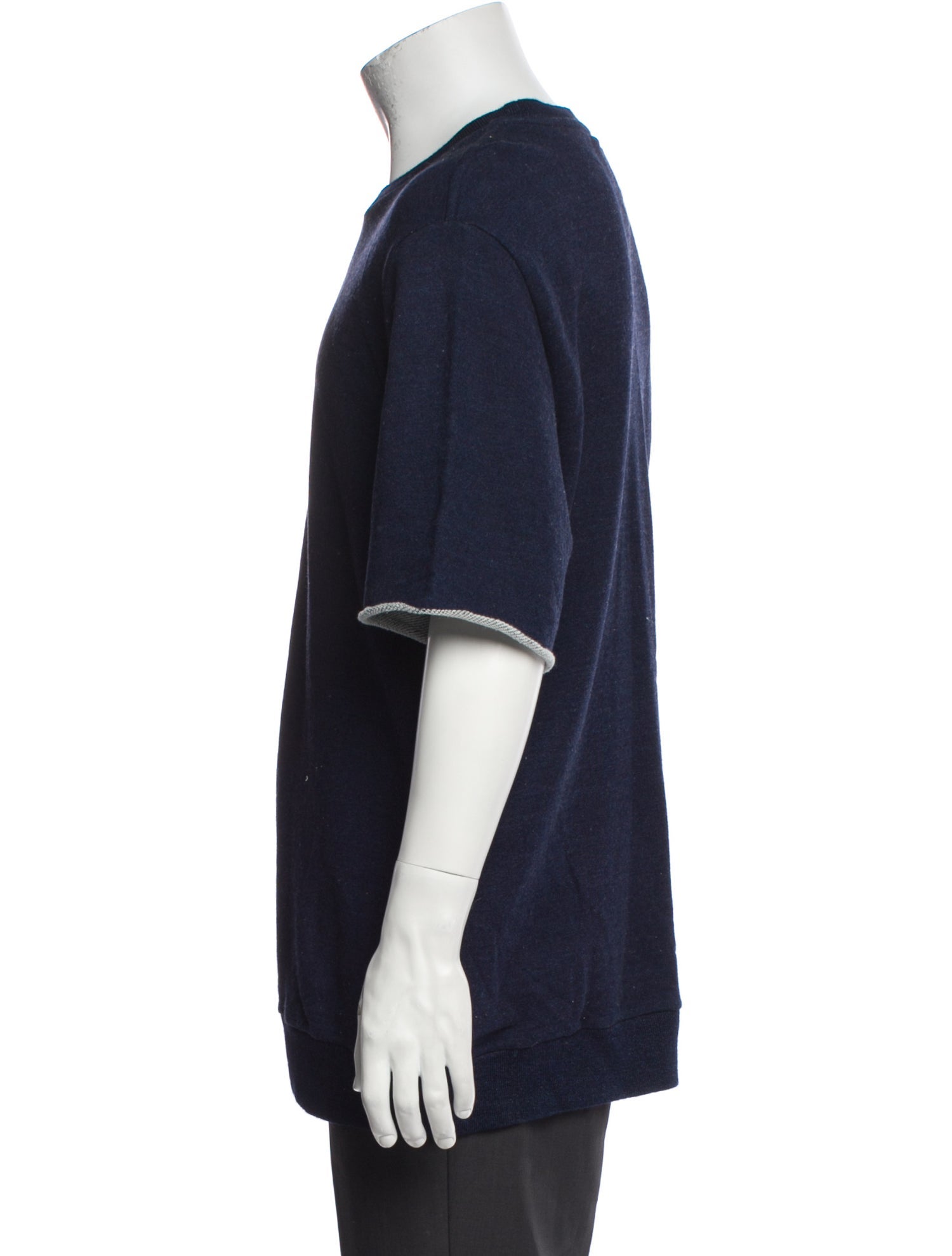 Pure Blue Japan Crew Neck Short Sleeve T-Shirt