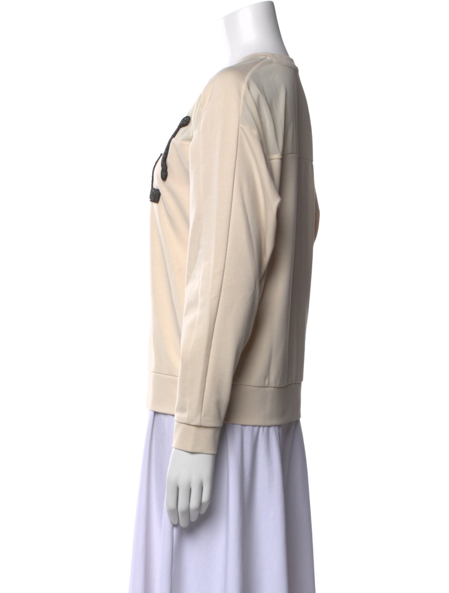 Puma x Karl Lagerfeld Graphic Print Crew Neck Sweatshirt