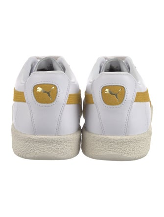 Puma Leather Colorblock Pattern Sneakers