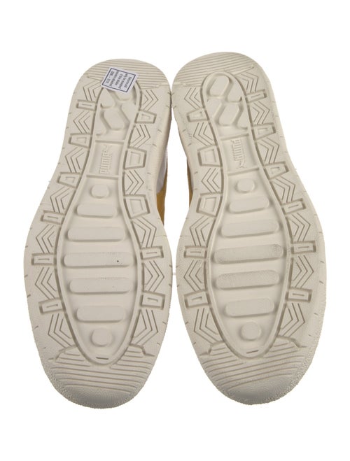 Puma Leather Colorblock Pattern Sneakers