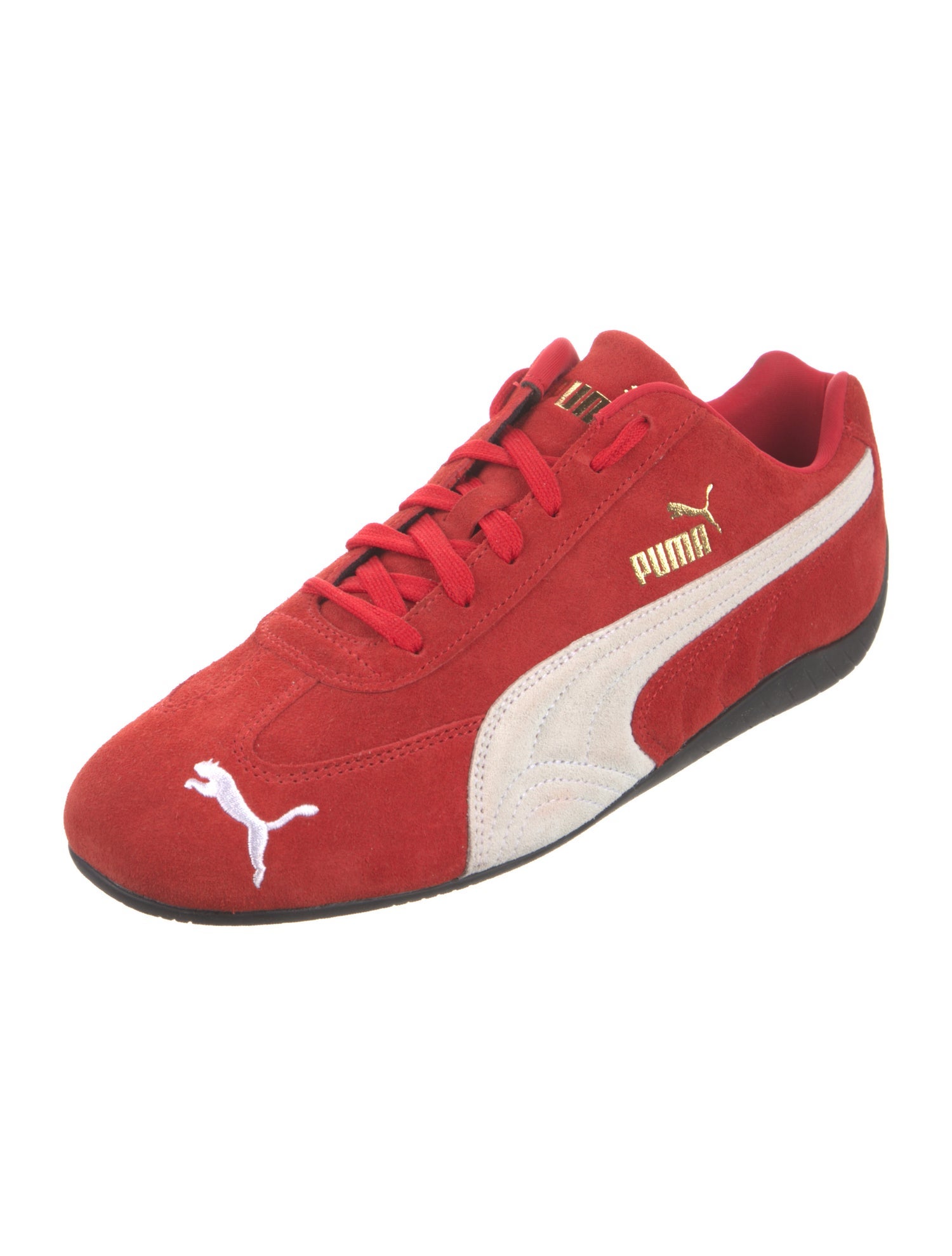 Puma Suede Colorblock Pattern Sneakers
