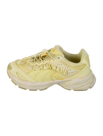 Puma Leather Mesh Accents Chunky Sneakers