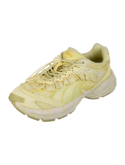 Puma Leather Mesh Accents Chunky Sneakers