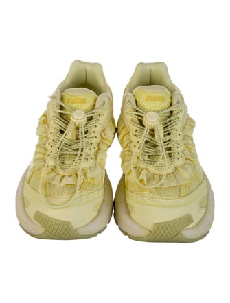 Puma Leather Mesh Accents Chunky Sneakers