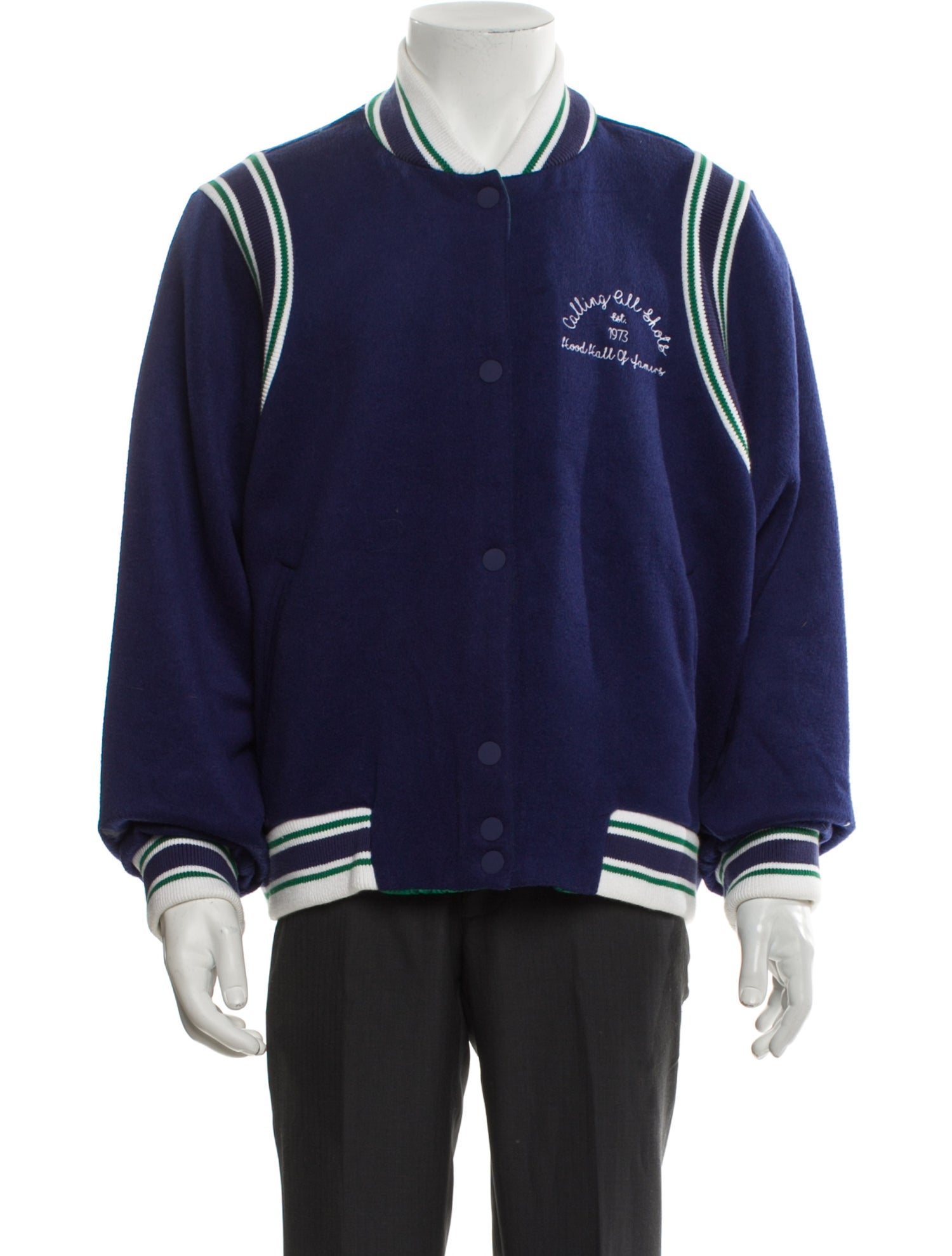 Puma Striped Varsity Jacket