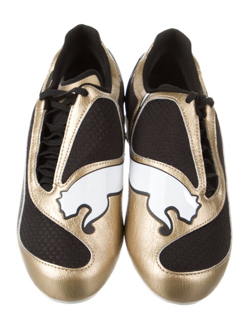Puma Leather Colorblock Pattern Sneakers