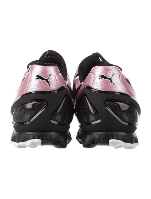 Puma Leather Colorblock Pattern Sneakers