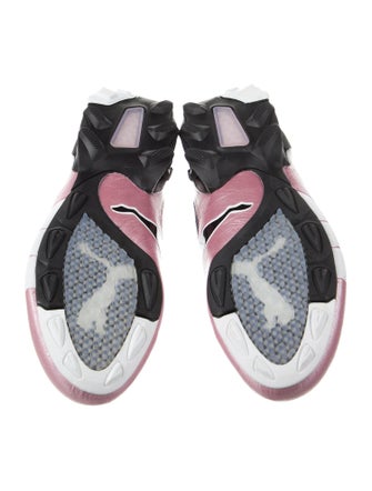 Puma Leather Colorblock Pattern Sneakers