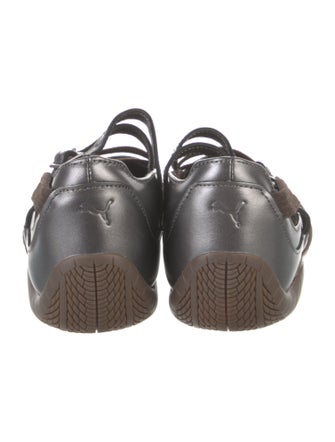 Puma Leather Colorblock Pattern Sneakers