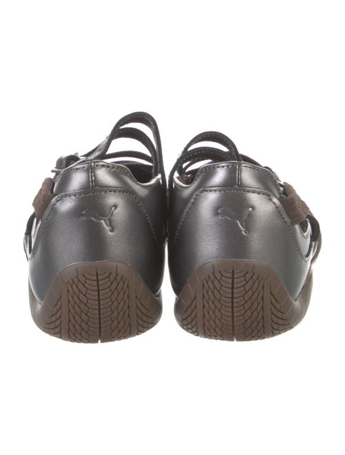 Puma Leather Colorblock Pattern Sneakers