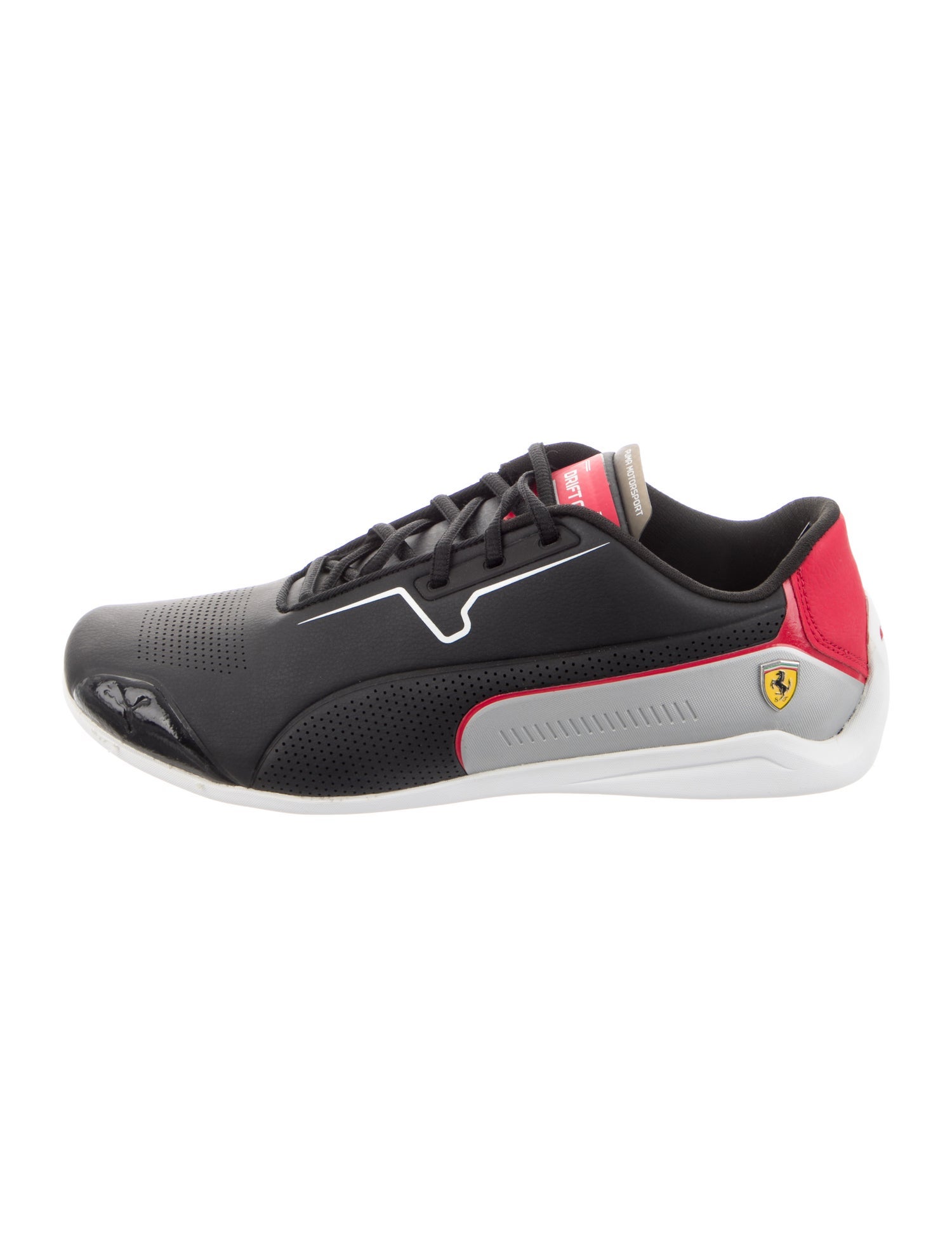 Puma Leather Colorblock Pattern Sneakers