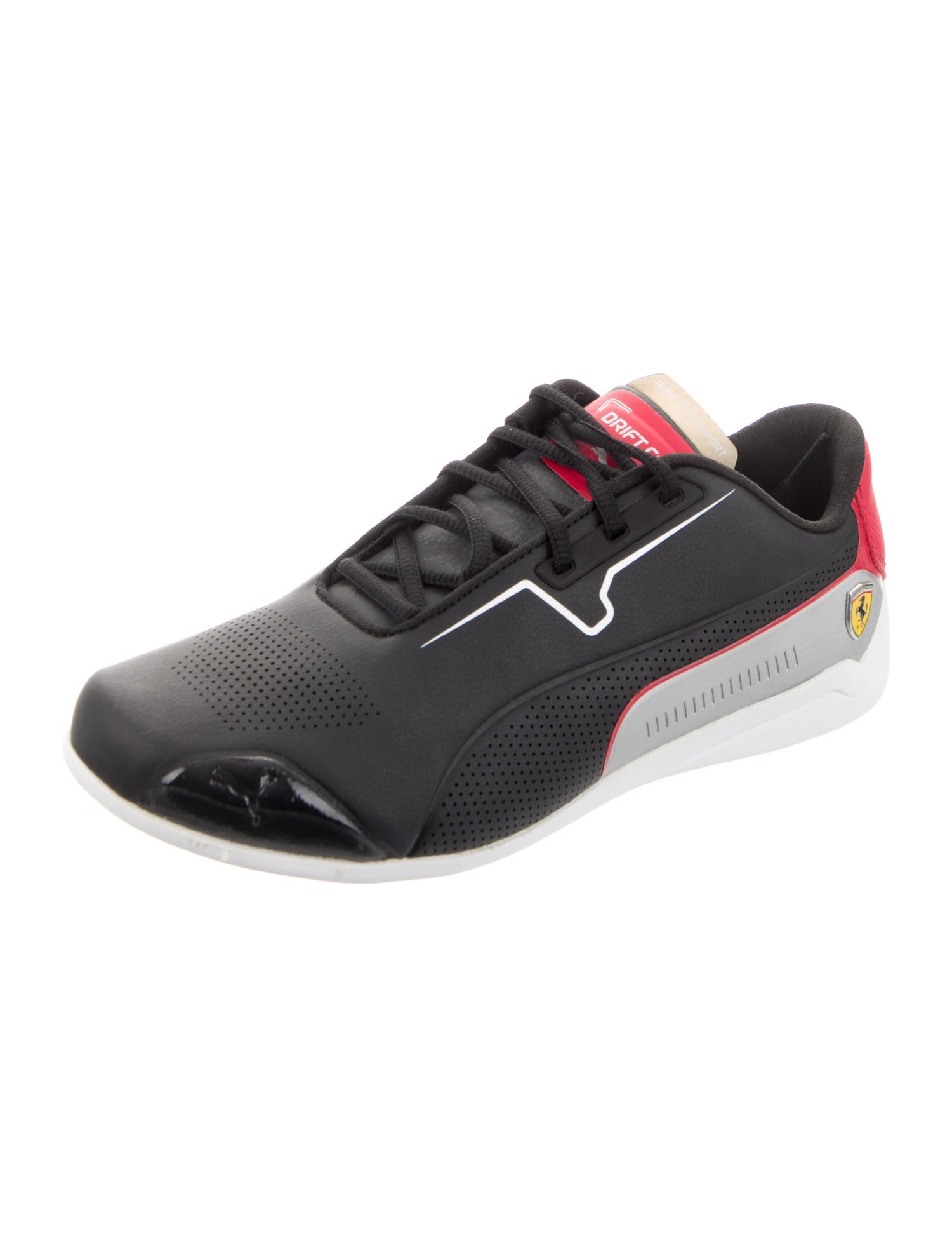 Puma Leather Colorblock Pattern Sneakers
