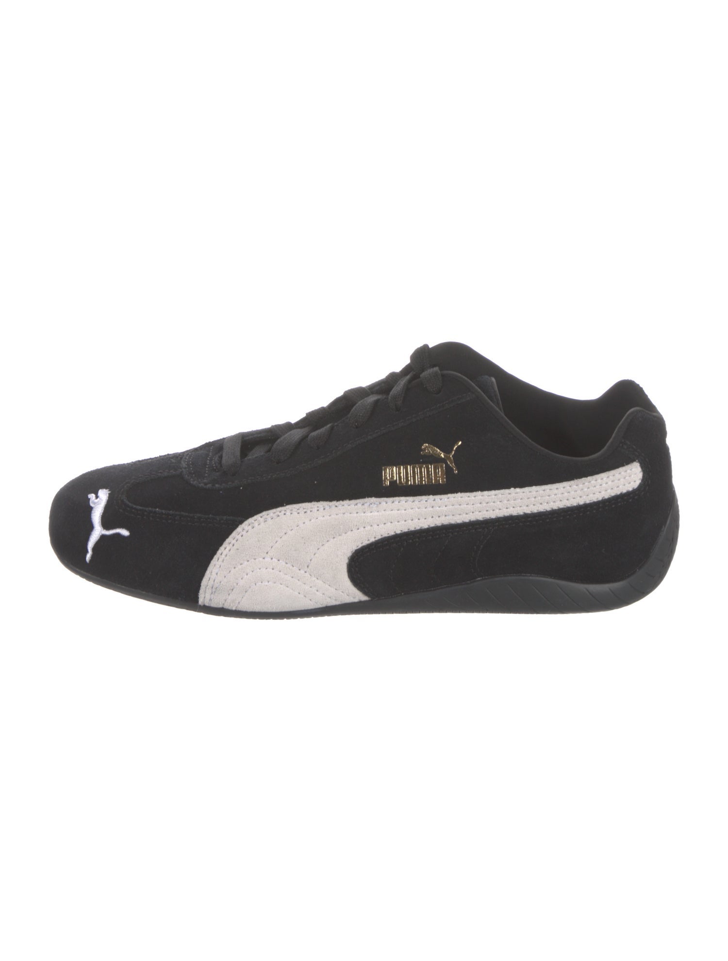 Puma Suede Colorblock Pattern Athletic Sneakers