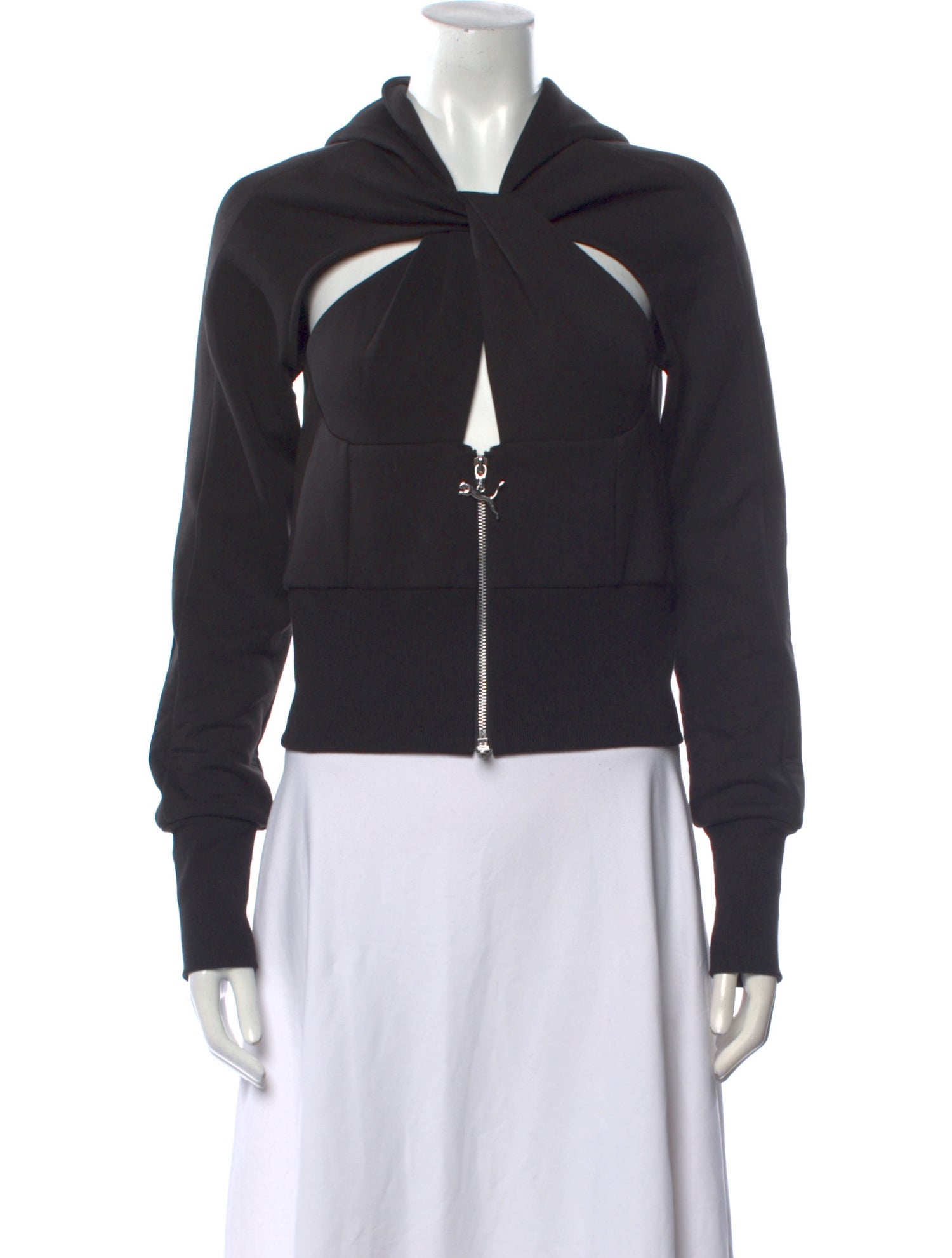 Puma x Coperni Mock Neck Long Sleeve Sweatshirt