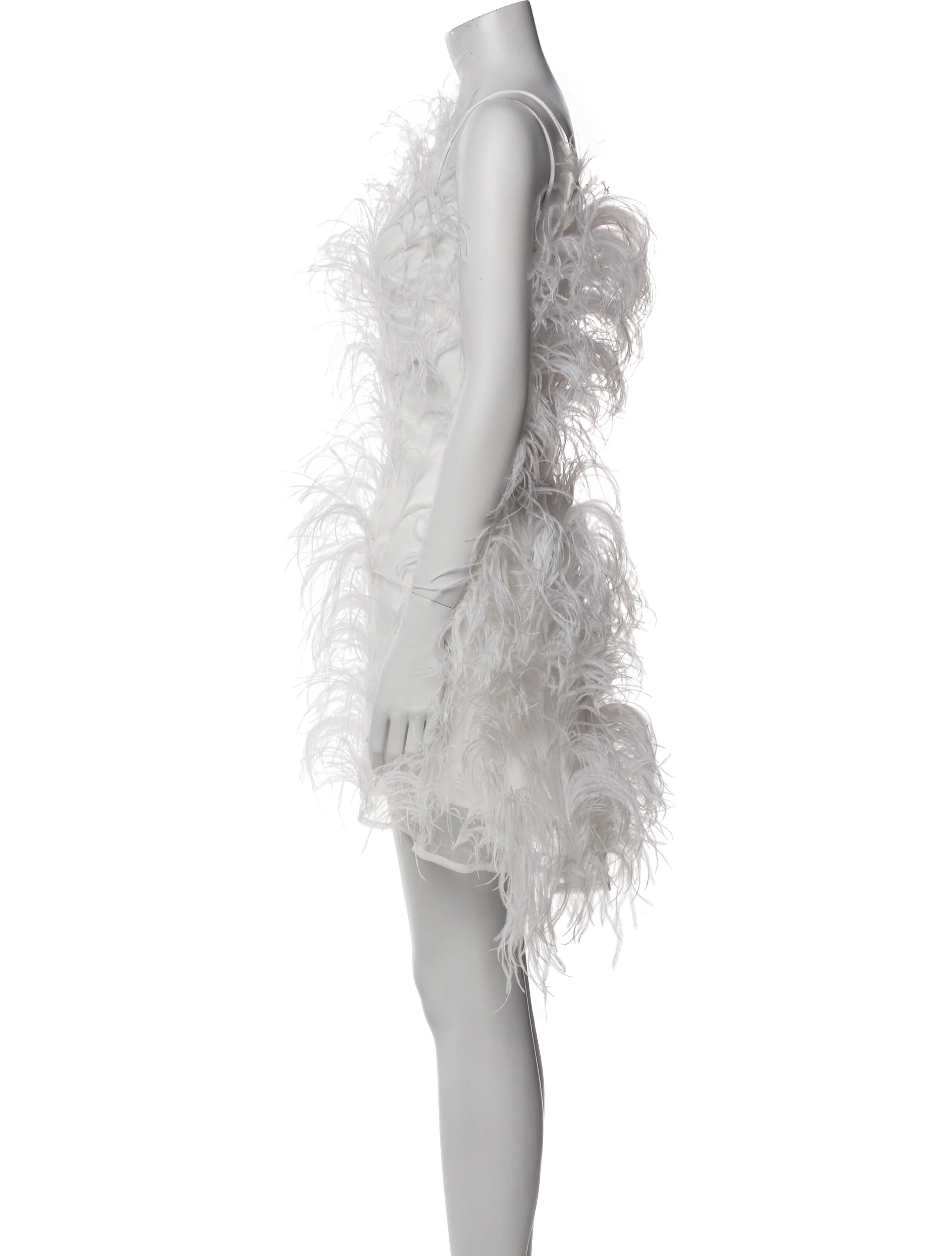 Par Violet Square Neckline Mini Dress