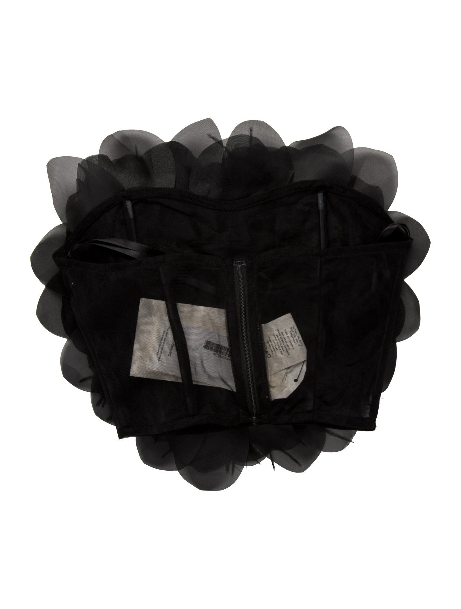 Par Violet Strapless Crop Top w/ Tags