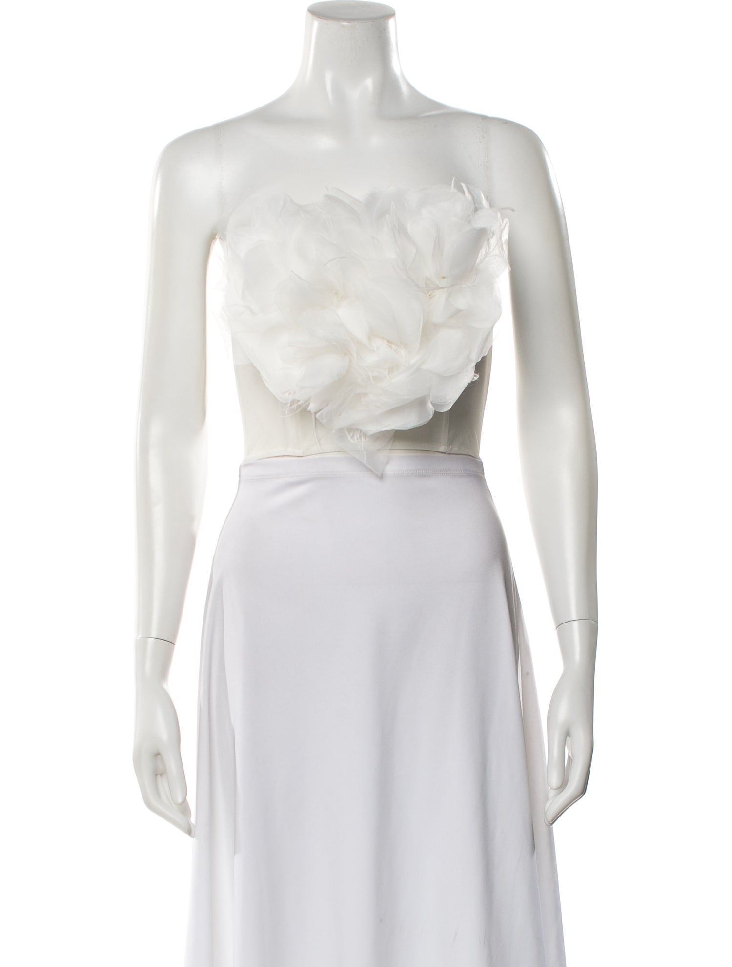 Par Violet Strapless Top w/ Tags