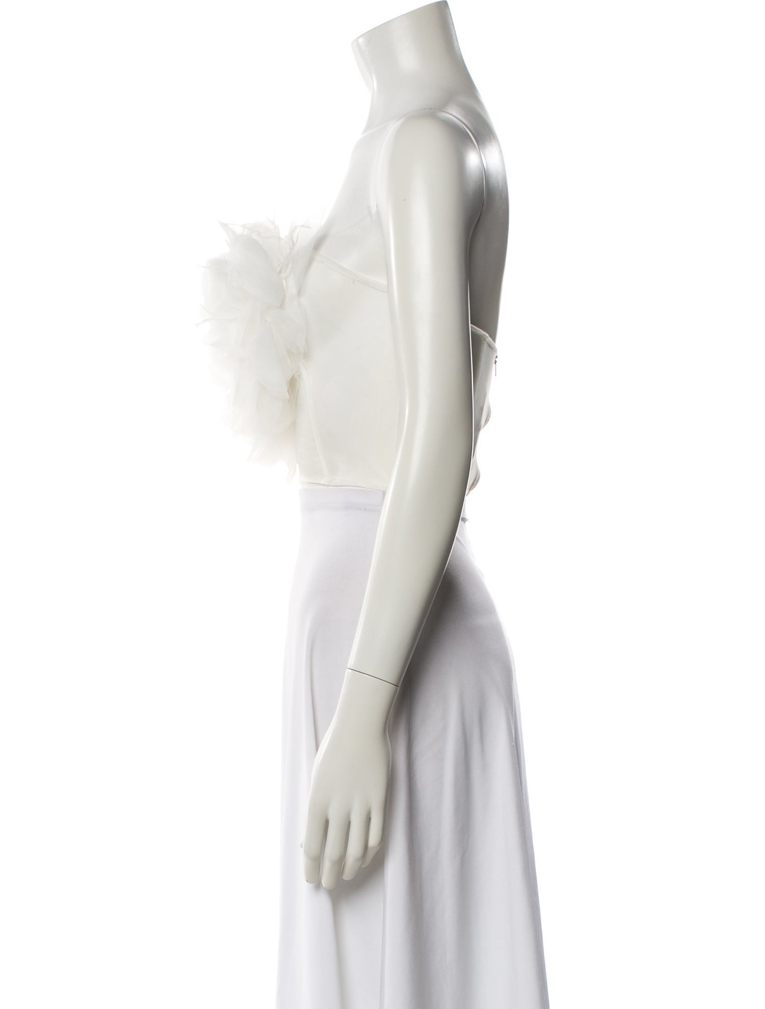 Par Violet Strapless Top w/ Tags