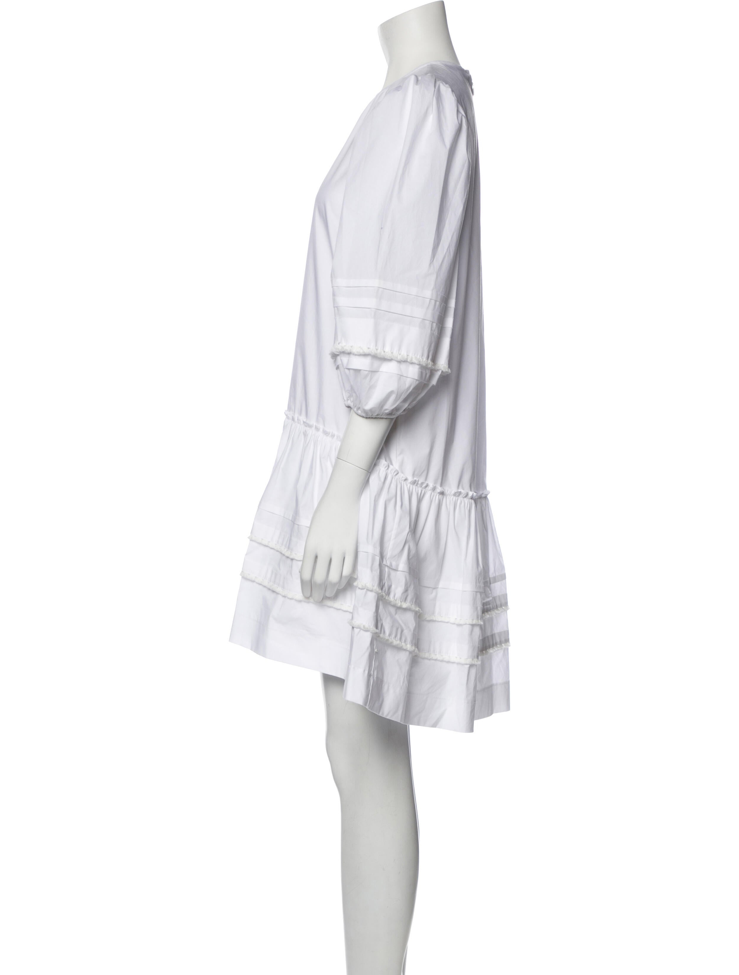 Robe Lela Rose Tricotée En Laine - Coupe Fit & Flare, Col Crewneck - Tailles S, M, L - Neuf Avec étiquettes