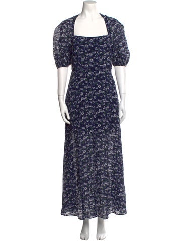 Pearl by Lela Rose Dresses Floral Print Long Dress S